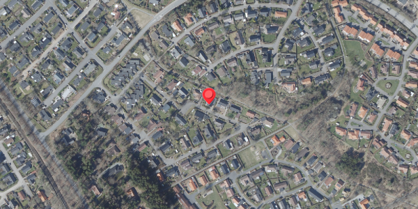 Oversvømmelsesrisiko fra vandløb på Egevej 40, 8680 Ry