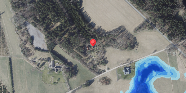 Oversvømmelsesrisiko fra vandløb på Engvej 4A, 8680 Ry