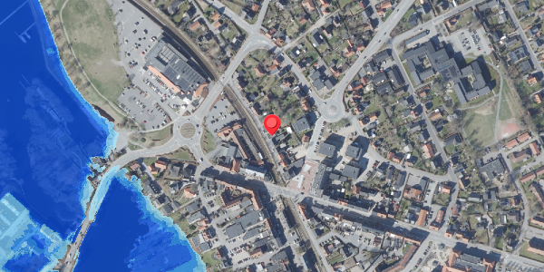 Oversvømmelsesrisiko fra vandløb på Fredensvej 12, . , 8680 Ry