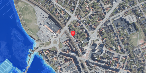 Oversvømmelsesrisiko fra vandløb på Fredensvej 20, . , 8680 Ry