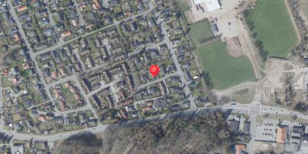 Oversvømmelsesrisiko fra vandløb på Frejasvej 6, 8680 Ry