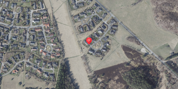 Oversvømmelsesrisiko fra vandløb på Hedevej 9, 8680 Ry
