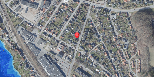 Oversvømmelsesrisiko fra vandløb på Isagervej 20, . , 8680 Ry