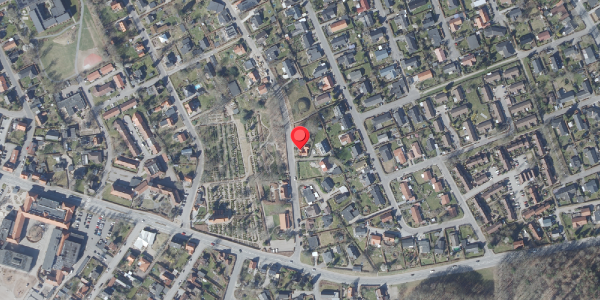 Oversvømmelsesrisiko fra vandløb på Kildebakken 14, . , 8680 Ry
