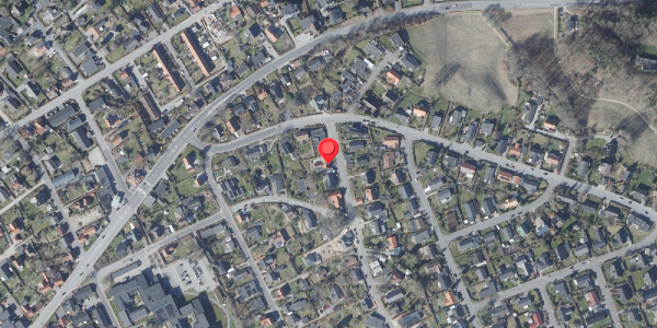 Oversvømmelsesrisiko fra vandløb på Kildebakken 41, 8680 Ry