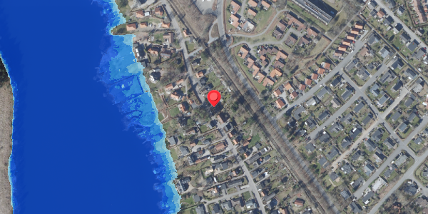 Oversvømmelsesrisiko fra vandløb på Klostervej 21A, . , 8680 Ry