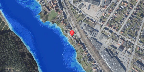 Oversvømmelsesrisiko fra vandløb på Klostervej 60, 8680 Ry