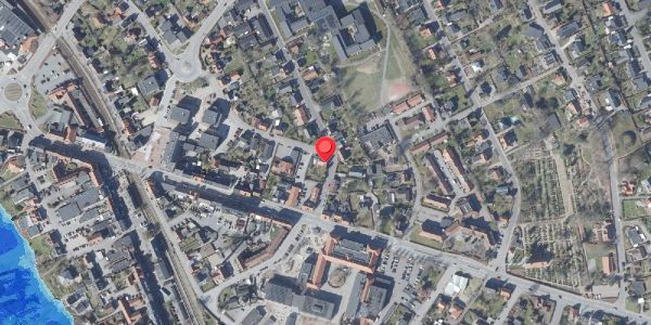 Oversvømmelsesrisiko fra vandløb på Knudsvej 7, . , 8680 Ry
