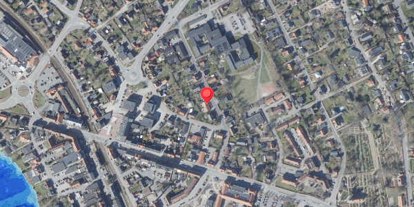 Oversvømmelsesrisiko fra vandløb på Knudsvej 11B, . , 8680 Ry