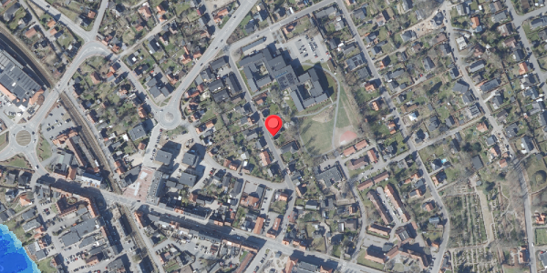 Oversvømmelsesrisiko fra vandløb på Knudsvej 20, . , 8680 Ry