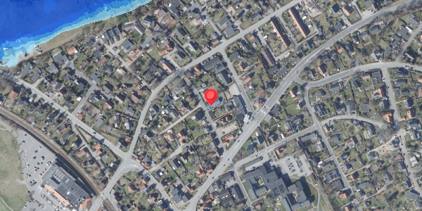 Oversvømmelsesrisiko fra vandløb på Knudsvej 44, . , 8680 Ry