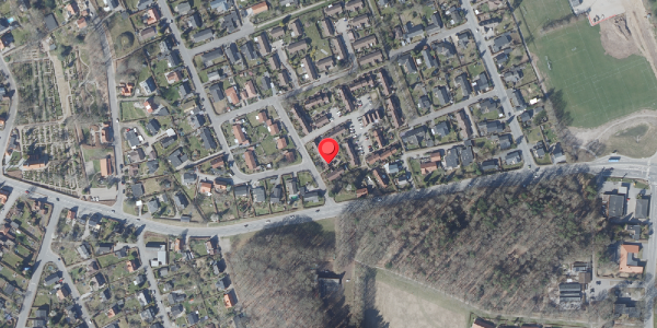 Oversvømmelsesrisiko fra vandløb på Moselunden 2E, 8680 Ry