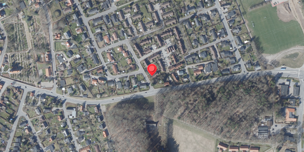 Oversvømmelsesrisiko fra vandløb på Moselunden 4A, 8680 Ry