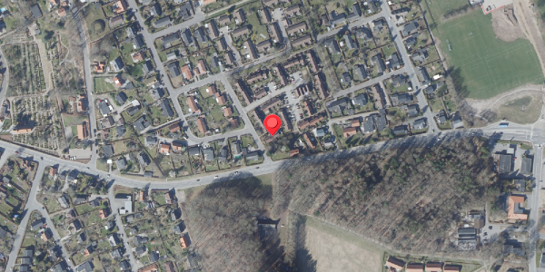 Oversvømmelsesrisiko fra vandløb på Moselunden 4B, 8680 Ry