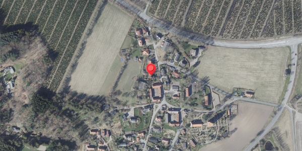 Oversvømmelsesrisiko fra vandløb på Nyvej 27, . , 8680 Ry