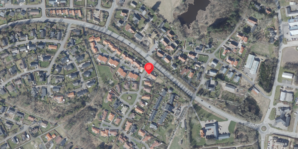 Oversvømmelsesrisiko fra vandløb på Platanvej 1A, . , 8680 Ry