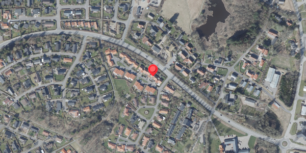 Oversvømmelsesrisiko fra vandløb på Platanvej 4, 8680 Ry