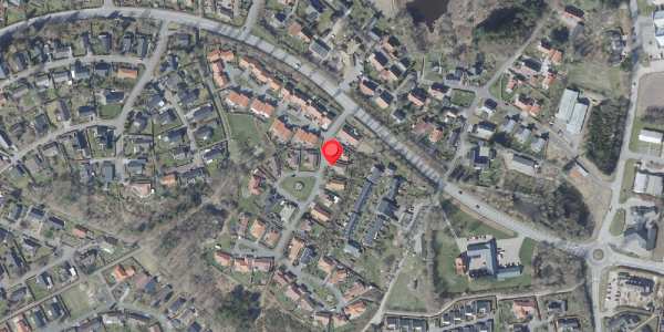 Oversvømmelsesrisiko fra vandløb på Platanvej 5, 8680 Ry