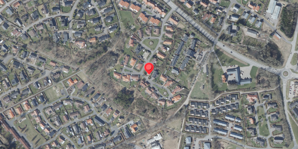 Oversvømmelsesrisiko fra vandløb på Platanvej 15, 8680 Ry
