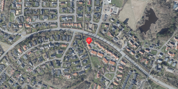 Oversvømmelsesrisiko fra vandløb på Platanvej 18A, . , 8680 Ry