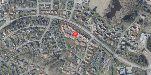 Oversvømmelsesrisiko fra vandløb på Platanvej 22B, 8680 Ry