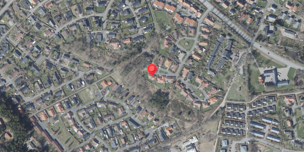 Oversvømmelsesrisiko fra vandløb på Platanvej 46, 8680 Ry