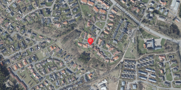 Oversvømmelsesrisiko fra vandløb på Platanvej 50, 8680 Ry