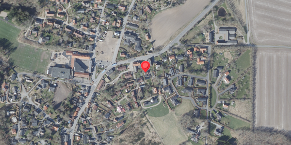 Oversvømmelsesrisiko fra vandløb på Ryesgade 11, 8680 Ry