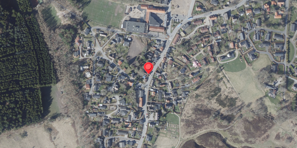 Oversvømmelsesrisiko fra vandløb på Ryesgade 22, 8680 Ry