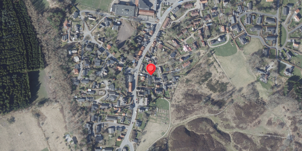 Oversvømmelsesrisiko fra vandløb på Ryesgade 29, 8680 Ry