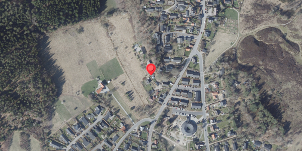 Oversvømmelsesrisiko fra vandløb på Ryesgade 56, 8680 Ry