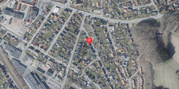 Oversvømmelsesrisiko fra vandløb på Siimvej 10, 8680 Ry