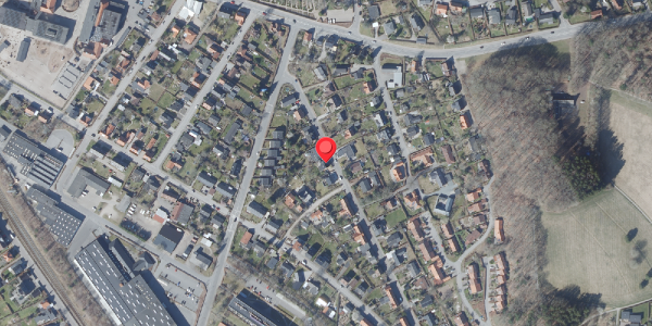 Oversvømmelsesrisiko fra vandløb på Siimvej 14, 8680 Ry