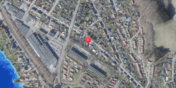Oversvømmelsesrisiko fra vandløb på Siimvej 44, 8680 Ry