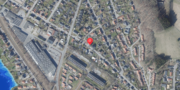 Oversvømmelsesrisiko fra vandløb på Siimvej 69, 8680 Ry