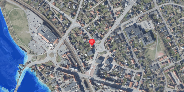 Oversvømmelsesrisiko fra vandløb på Silkeborgvej 3, 8680 Ry