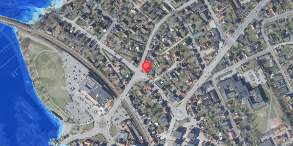 Oversvømmelsesrisiko fra vandløb på Silkeborgvej 12, . , 8680 Ry