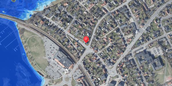 Oversvømmelsesrisiko fra vandløb på Silkeborgvej 14, . , 8680 Ry