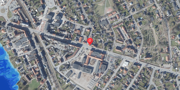 Oversvømmelsesrisiko fra vandløb på Skanderborgvej 29, 8680 Ry