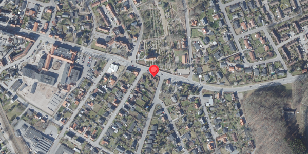 Oversvømmelsesrisiko fra vandløb på Skanderborgvej 68, 8680 Ry