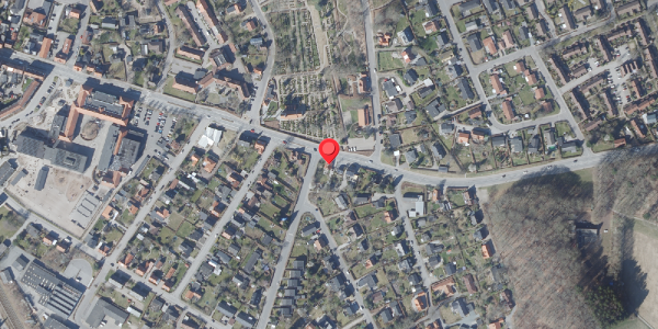 Oversvømmelsesrisiko fra vandløb på Skanderborgvej 72, 8680 Ry