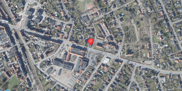 Oversvømmelsesrisiko fra vandløb på Stadionalle 1, 8680 Ry