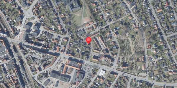 Oversvømmelsesrisiko fra vandløb på Stadionalle 5, 8680 Ry