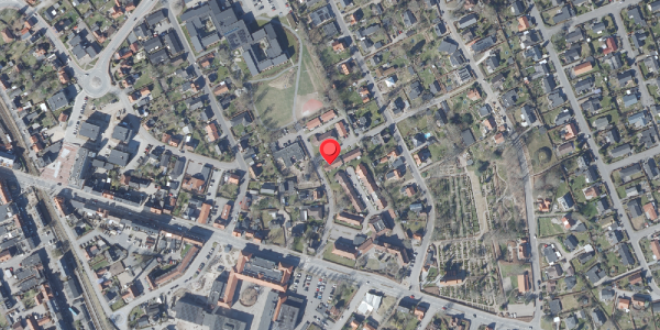 Oversvømmelsesrisiko fra vandløb på Stadionalle 16, 8680 Ry