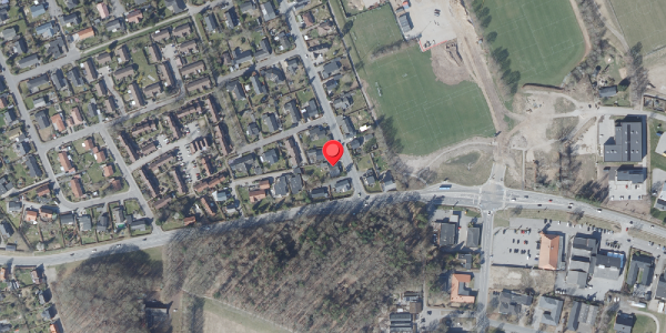 Oversvømmelsesrisiko fra vandløb på Thorsvej 1B, . , 8680 Ry