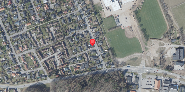 Oversvømmelsesrisiko fra vandløb på Thorsvej 7, 8680 Ry