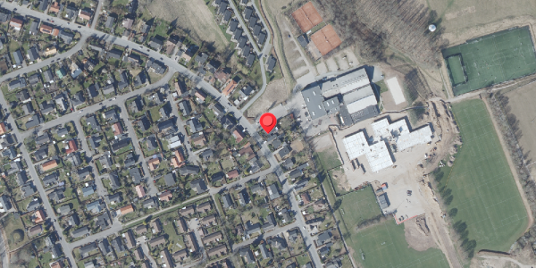 Oversvømmelsesrisiko fra vandløb på Thorsvej 30, 8680 Ry