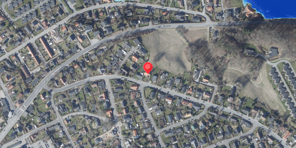 Oversvømmelsesrisiko fra vandløb på Thorsvej 74, . , 8680 Ry