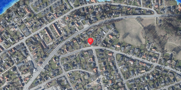 Oversvømmelsesrisiko fra vandløb på Thorsvej 82, . , 8680 Ry