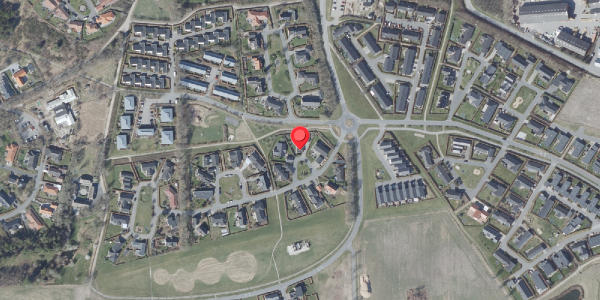 Oversvømmelsesrisiko fra vandløb på Tippethøj 4, 8680 Ry